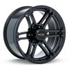 Rtx Alloy Wheel, Slate 17x8 6x135 ET25 CB87.1 Satin Black 081812